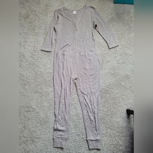 Smash + Tess Waffle Knit Romper (Small)